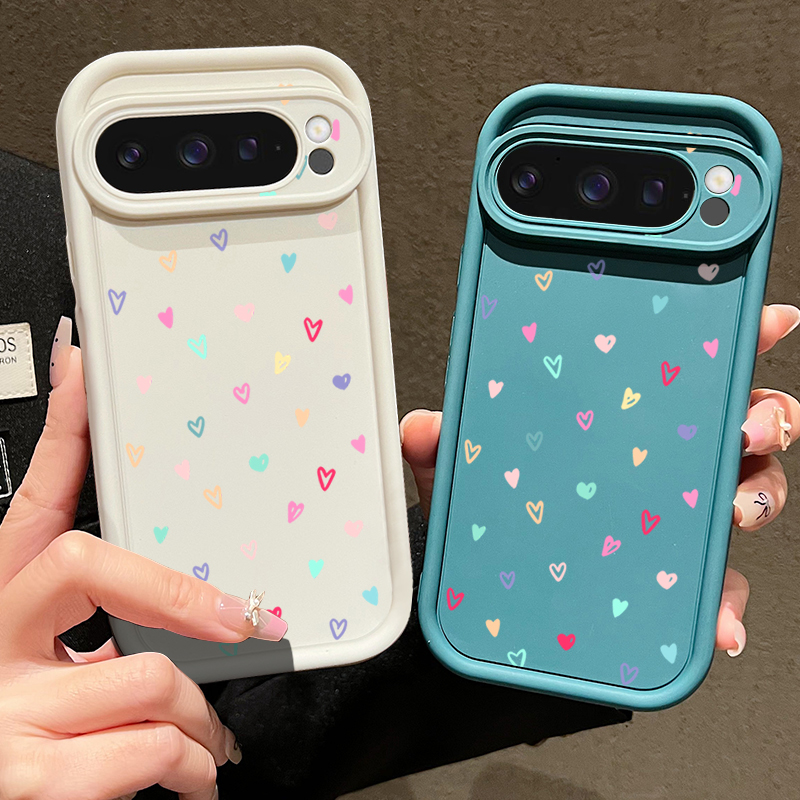 Colorful Little Hearts Soft Ca - Google Pixel 9 Pro 评论和价格