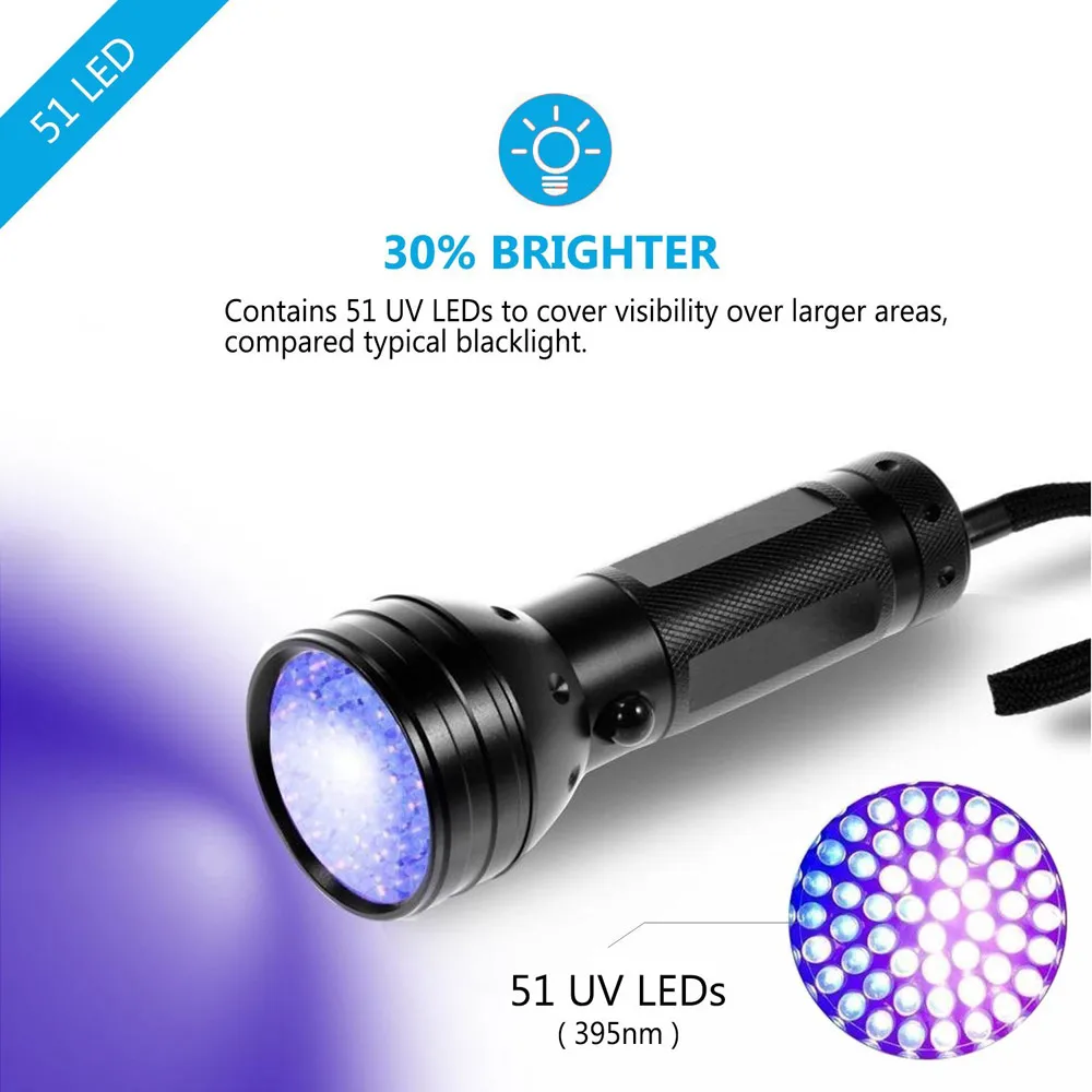 51 LED UV Light 5pcs/Lot 5g TP - Liquid Uv Glue Kit 评论和价格
