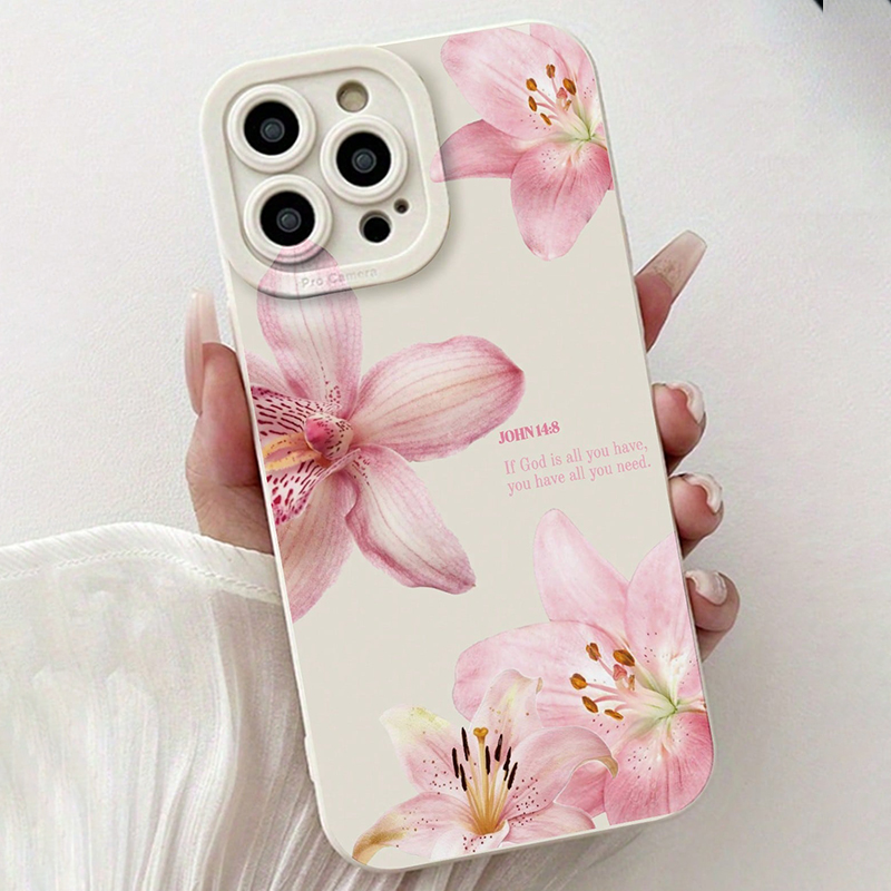 Blue Floral Painted Silicone C - Samsung Galaxy A55 评论和价格