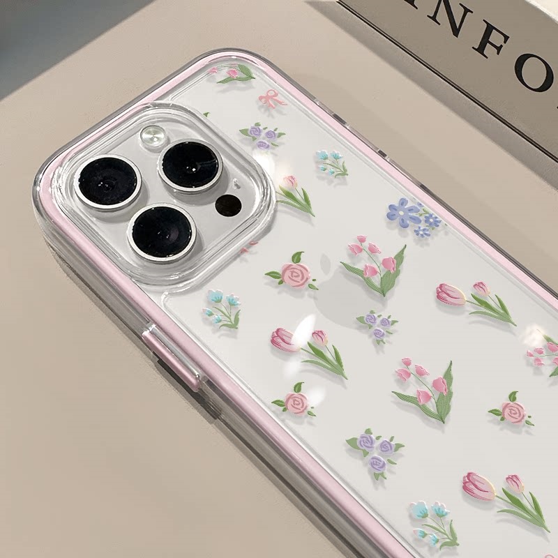 Full screen Flower Soft Clear  - Samsung Galaxy A55 评论和价格
