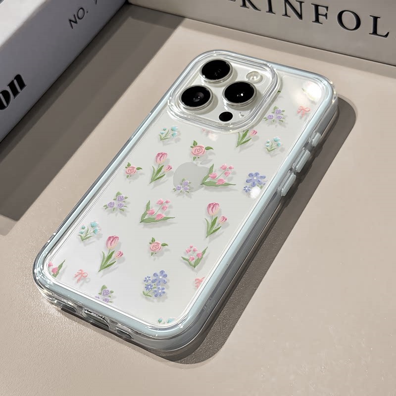 Full screen Flower Soft Clear  - Samsung Galaxy A55 评论和价格