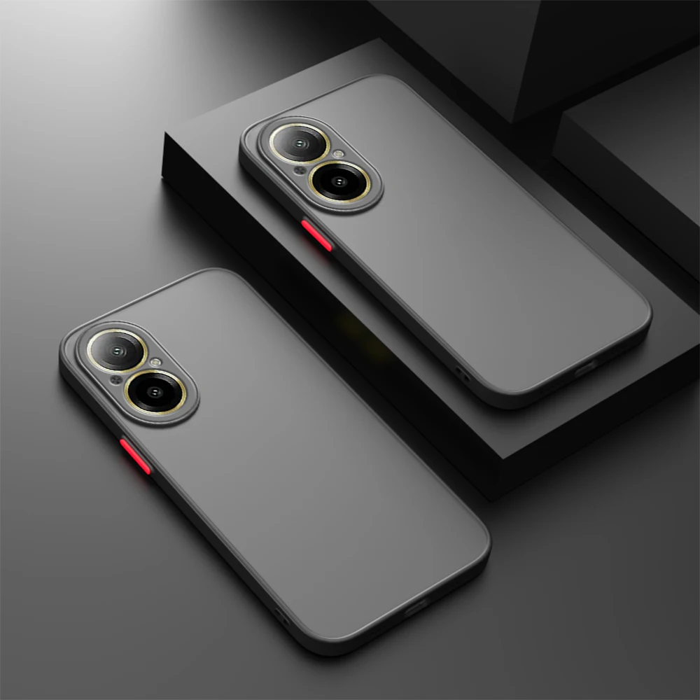 Shockproof Armor Matte Case Fo - Realme C67 评论和价格